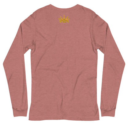 Classic Long Sleeve Tee - Falcon Retro Key Lime Green Sunburst Logo