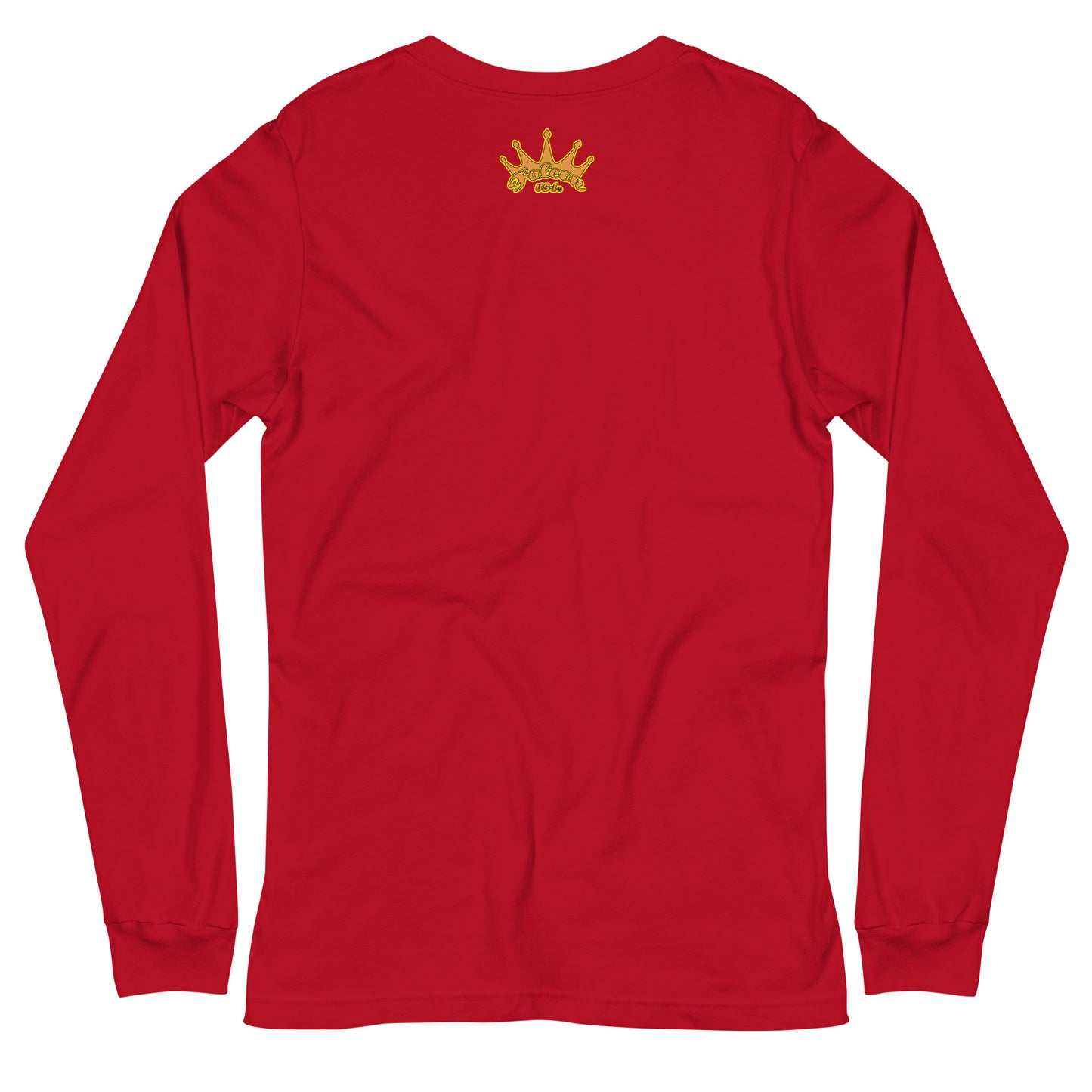 Classic Long Sleeve Tee - Falcon Retro Key Lime Green Sunburst Logo