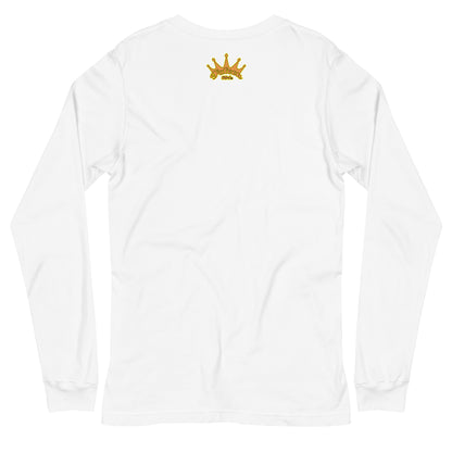 Classic Long Sleeve Tee - Falcon Retro Key Lime Green Sunburst Logo