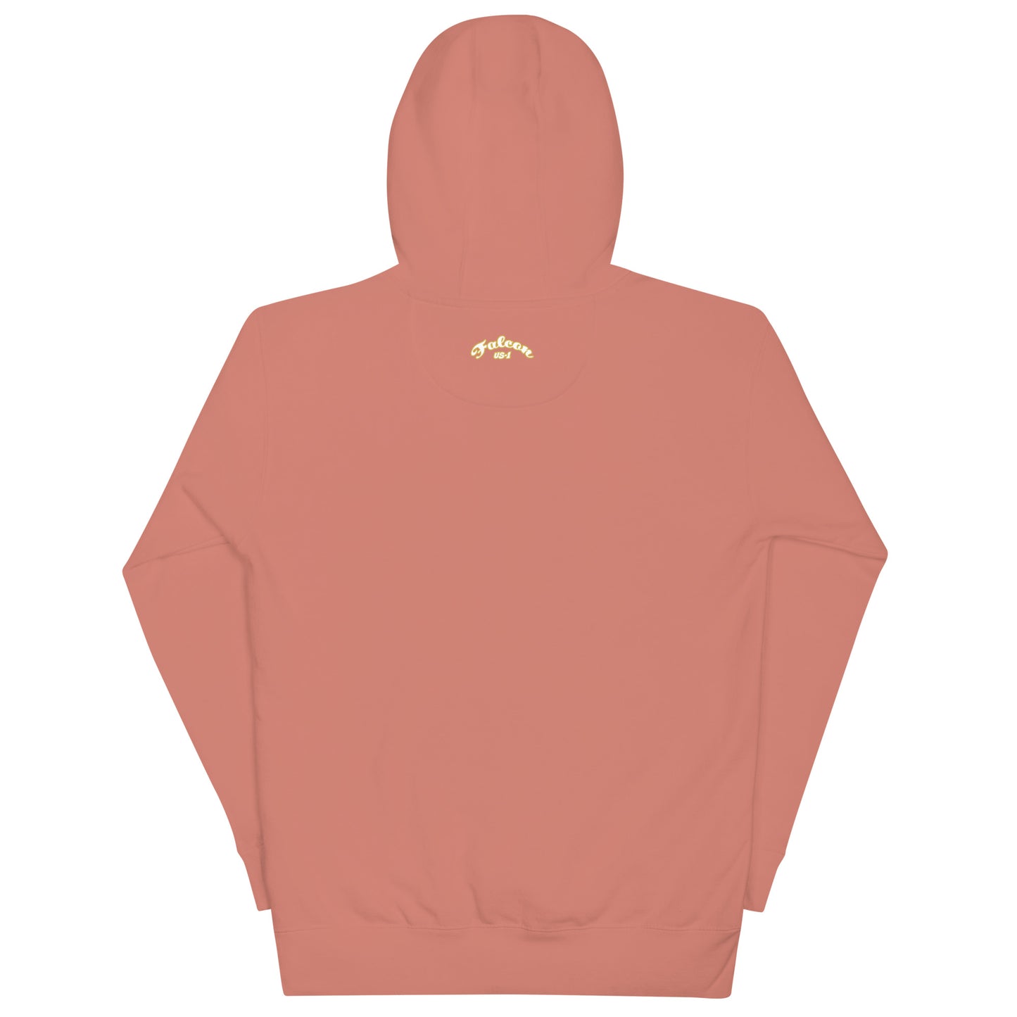 Unisex Hoodie- White\Gold Falcon US-1 Logo