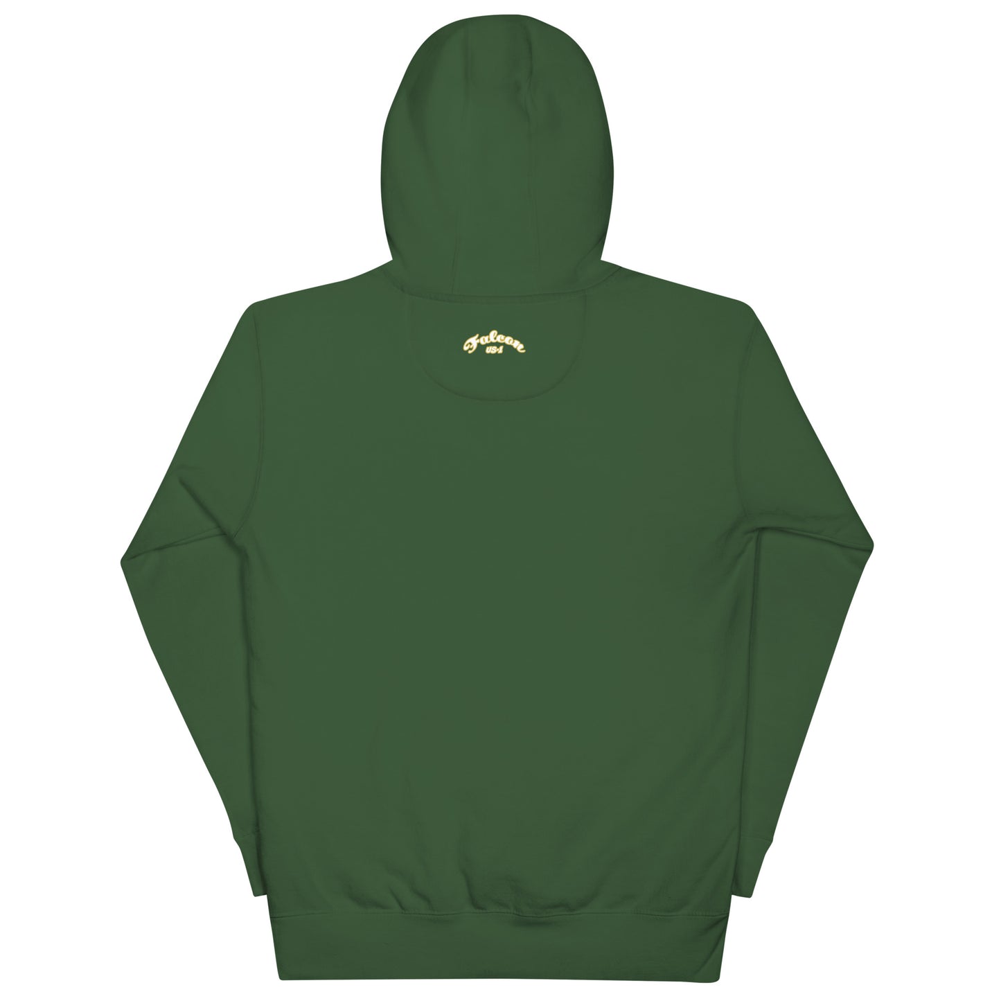 Unisex Hoodie- White\Gold Falcon US-1 Logo