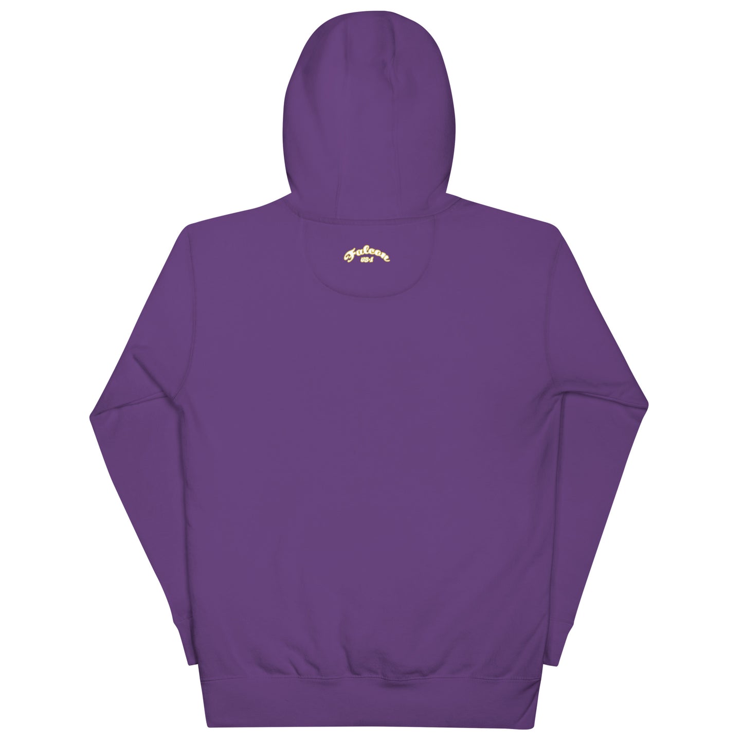 Unisex Hoodie- White\Gold Falcon US-1 Logo