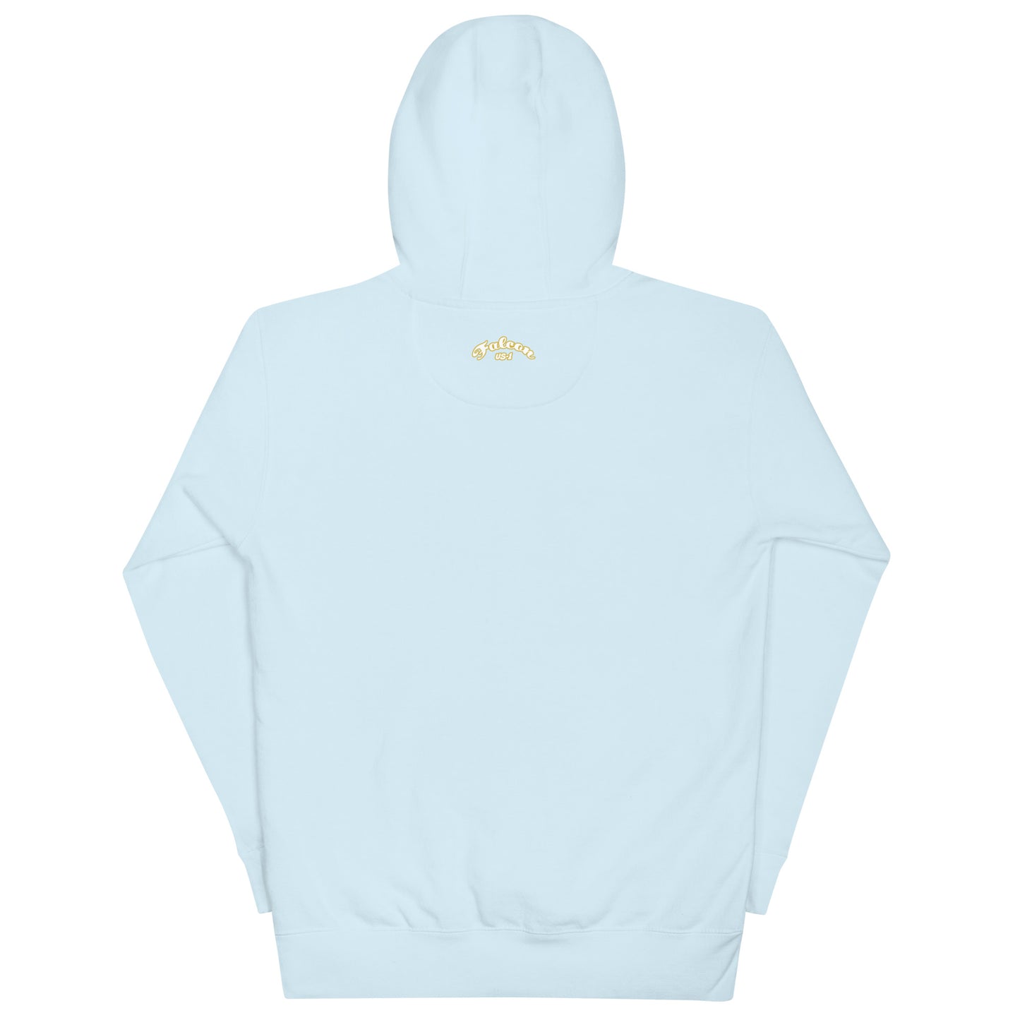 Unisex Hoodie- White\Gold Falcon US-1 Logo