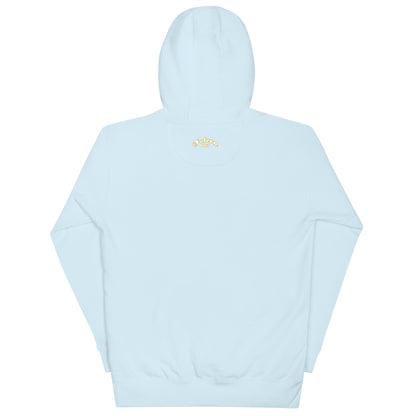 Unisex Hoodie- White\Gold Falcon US-1 Logo