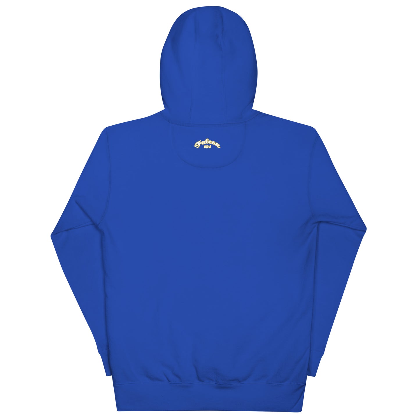 Unisex Hoodie- White\Gold Falcon US-1 Logo