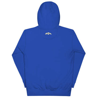 Unisex Hoodie- White\Gold Falcon US-1 Logo