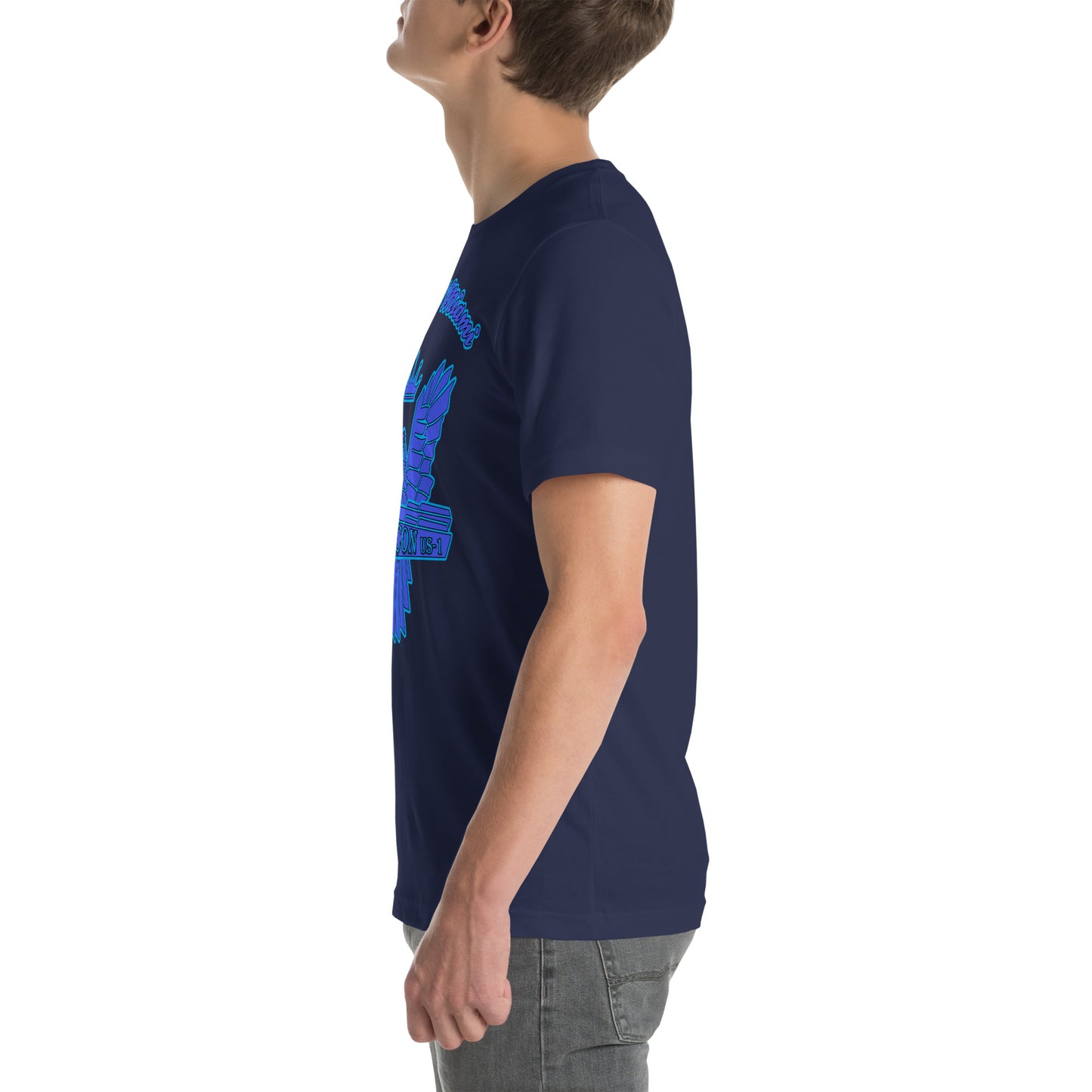 t-shirt Kings of Miami-Blue Falcon Logo