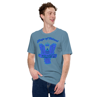 t-shirt Kings of Miami-Blue Falcon Logo