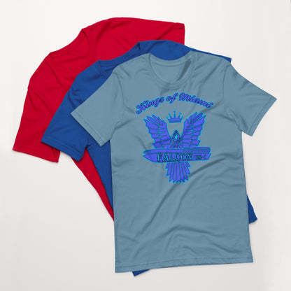t-shirt Kings of Miami-Blue Falcon Logo