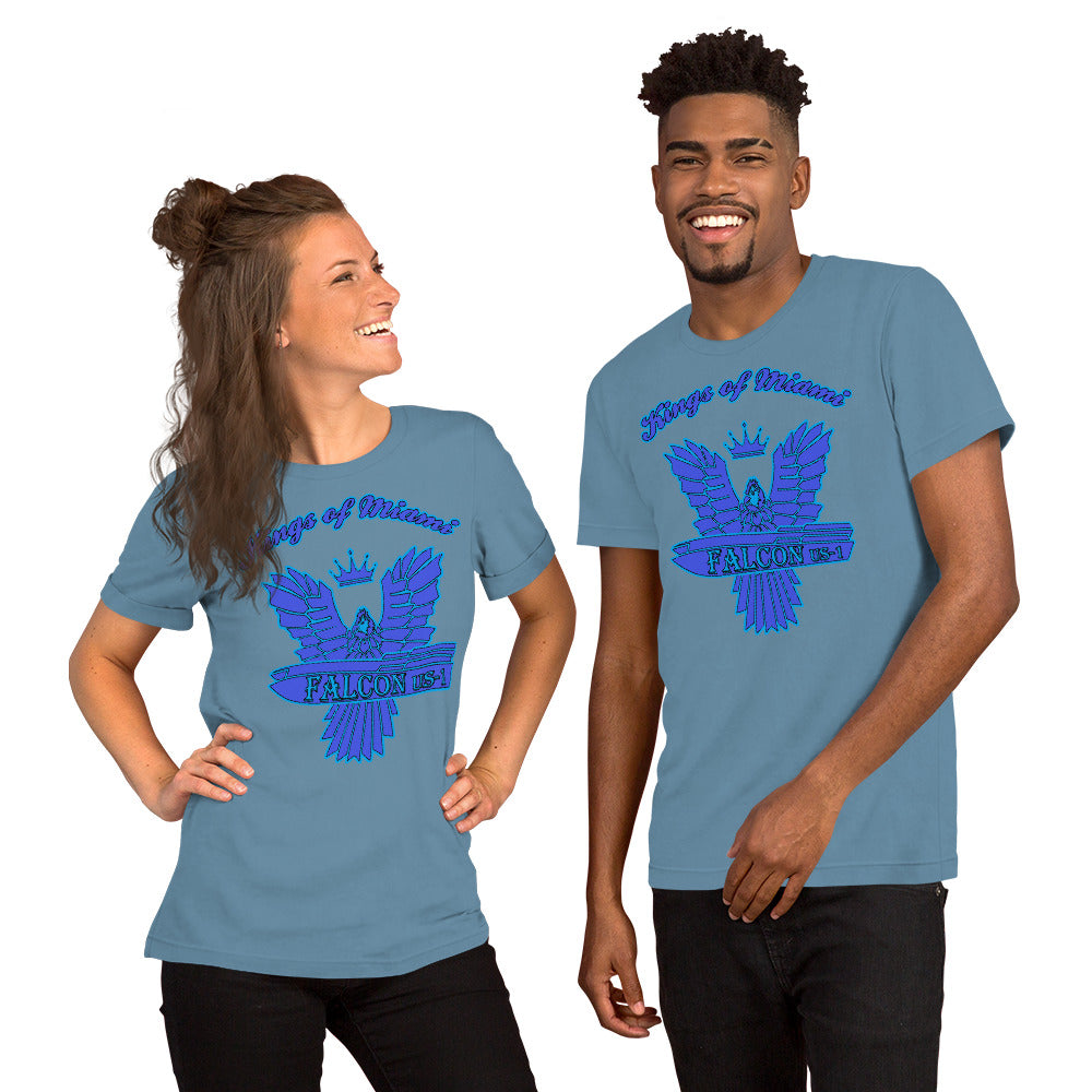 t-shirt Kings of Miami-Blue Falcon Logo