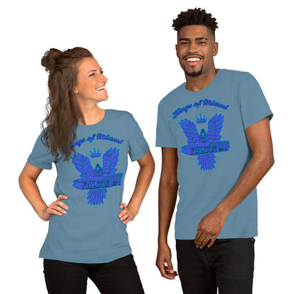 t-shirt Kings of Miami-Blue Falcon Logo