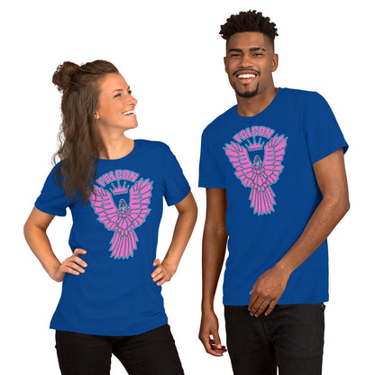 Classic t-shirt - Falcon Retro Pink Logo