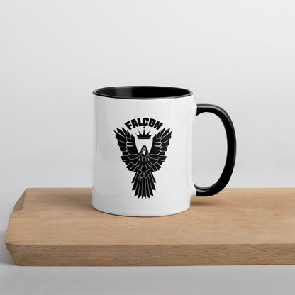 Mug with Color Inside - Falcon Black Logo