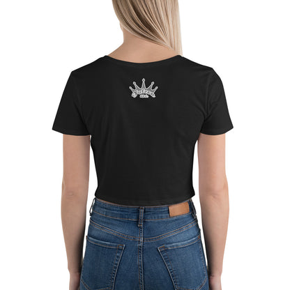 Women’s Crop Tee - Falcon Gray Logo