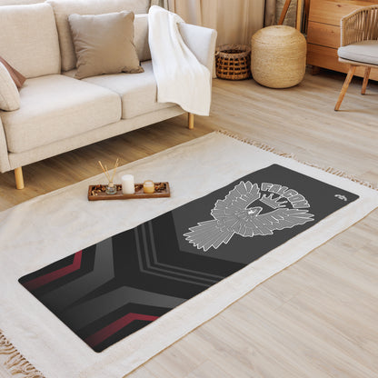 Yoga mat- Gray Falcon Logo