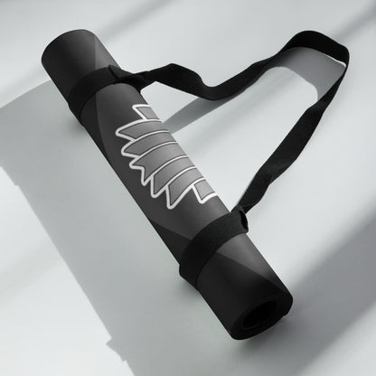 Yoga mat- Gray Falcon Logo