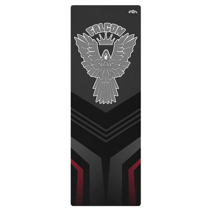 Yoga mat- Gray Falcon Logo