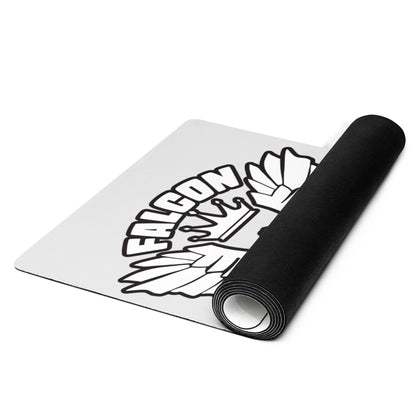 Yoga mat- White Falcon Logo
