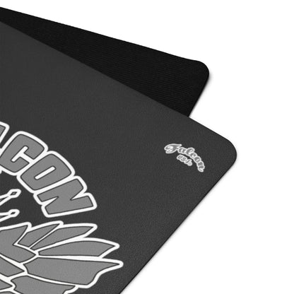 Yoga mat- Gray Falcon Logo